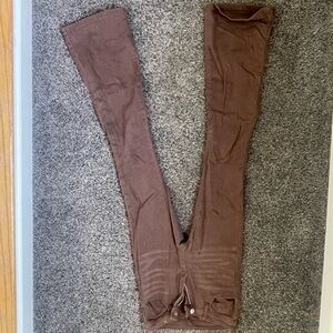 Brand new brown mid-rise shein pants